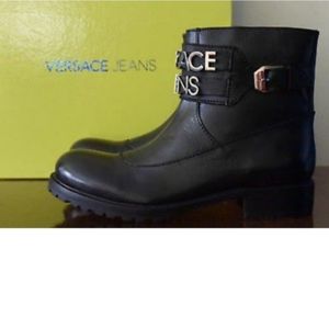 Versace jeans ankle boots